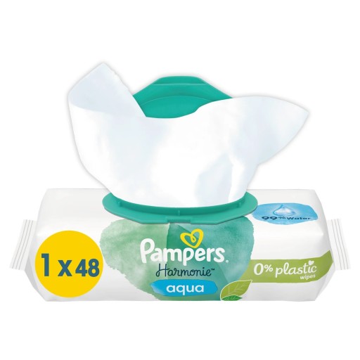 Pampers Harmonie vlhčené obrúsky 1 x 48 ks.