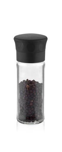 2x SKLENENÉ MLYNKY SADA MLYNKOV NA KORENIE NA SOĽ A PAPRIKA 115ml