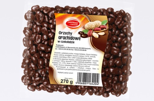 Čokobakal - Arašidy v čokoláde - 200g.