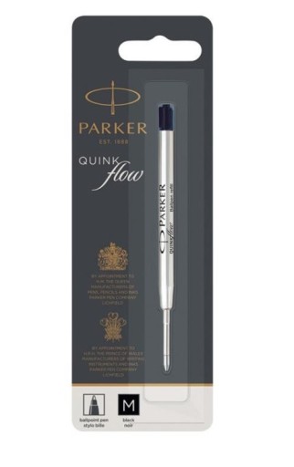 Quinkflow náplň do pera čierna M 1 ks Parker