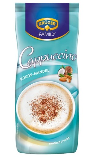 Kruger kokosovo-mandľové cappuccino 500 g