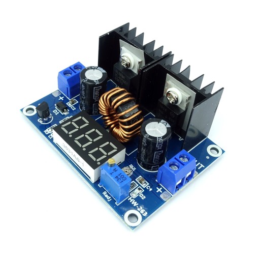 Znižovací menič XL4016 1,25-36V 8A displej