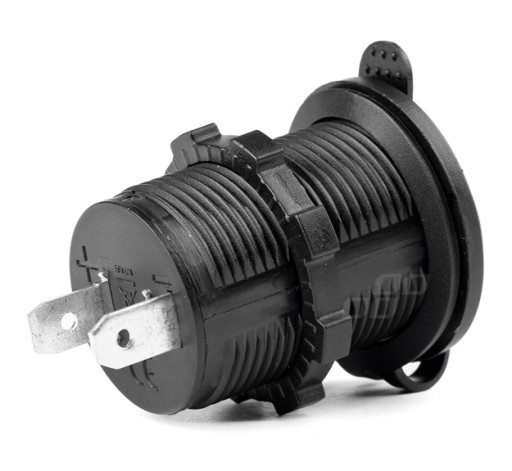 Prídavná vstavaná napájacia zásuvka 12V 24V MOD-01 AMIO-02851