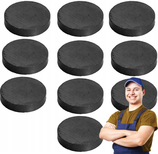 FERITOVÉ MAGNETY FERITOVÉ MAGNETY 30x3 10 ks SILNÉ FERIT