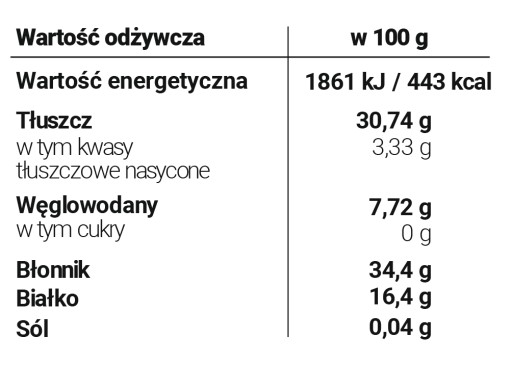 Chia semienka 1kg Wenatural - Šalvia španielska