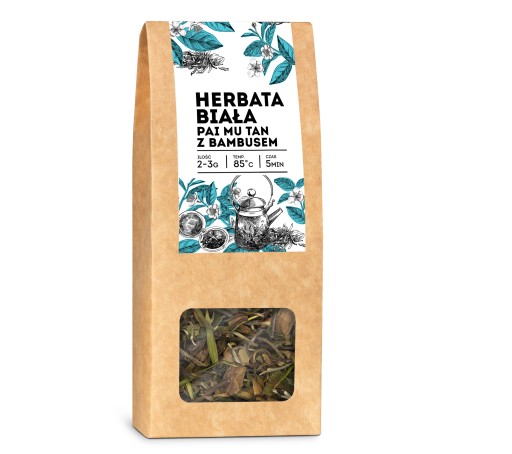 Pai mu Tan biely čaj s bambusom 50g