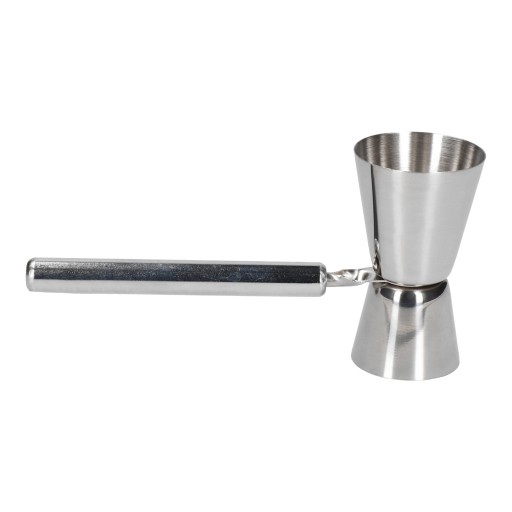 Barmanská odmerka 15/30 ml so strieborným uchom