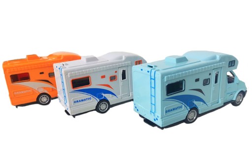 Karavan, kempingové auto, kovové, 50-te roky