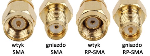 RF adaptér SMA/wt-RSMA/gn HQ 50Ohm