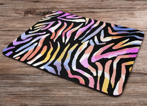 Podložka pod myš ZEBRA STRIPES MIX COLORS