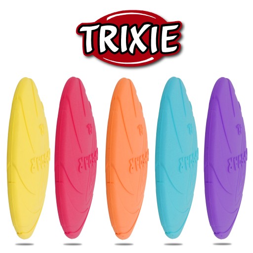 FRISBEE Lietajúci kotúč hračka PSA HĽADANIE 18 cm HADACÍ TANIER Gumová podšálka