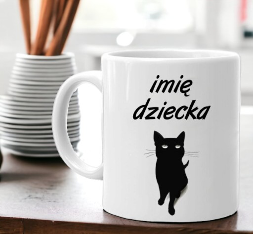 Hrnček s potlačou, darček pre dievča, chlapca, meno dieťaťa, mix vzorov