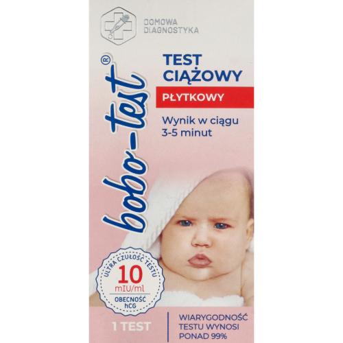 BOBO-TEST Doštičkový tehotenský test 1 ks.