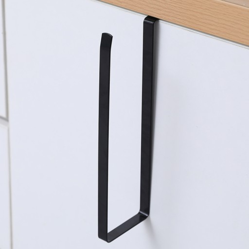 RÚČKA NA UTERÁK PAPIEROVÉ UTERÁKY KUCHYNSKÉ PAPIEROVÉ UTERÁKY LOFT ČIERNA