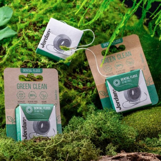 JORDAN Green Clean Dental Floss Eco Vegan zubná niť 30m