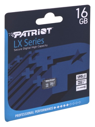 Pamäťová karta PATRIOT microSDHC 16GB