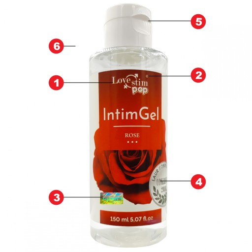 Intim Rose gél stimulujúci klitoris 150ml Rose