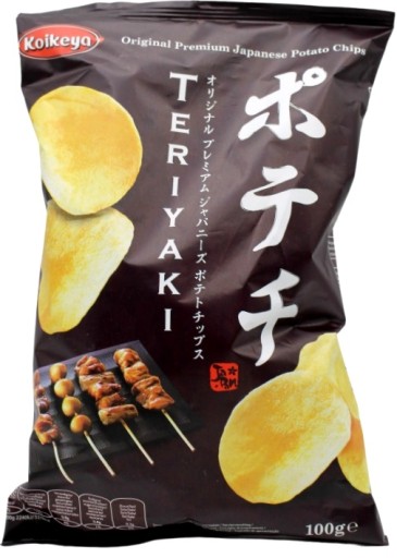 Zemiakové lupienky Potechi Teriyaki 100g Koikeya
