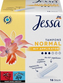 JESSA TAMPÓNY s aplikátorom Normal 16 ks.