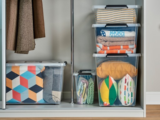 Priehľadná plastová nádoba s krytom 6L Box Organizer Box