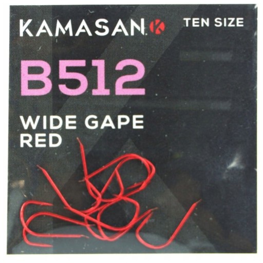 Kamasan Spade Red B512 Ostnaté háky č.18