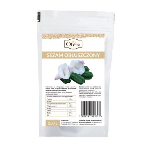 Lúpaný sezam 250g Olvita