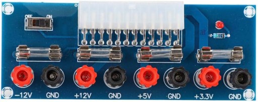 Počítačový napájací adaptér ATX modul XH-M229 s poistkami