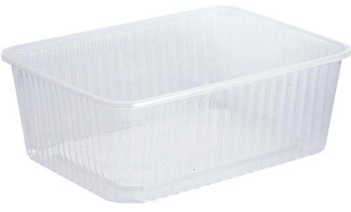 Nádoba 700 ml rovná. + vrchnák 10 ks