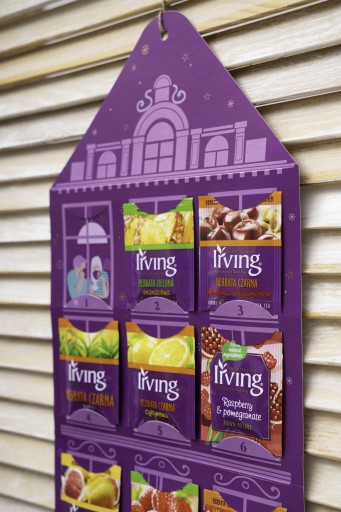 Čajový adventný kalendár IRVING
