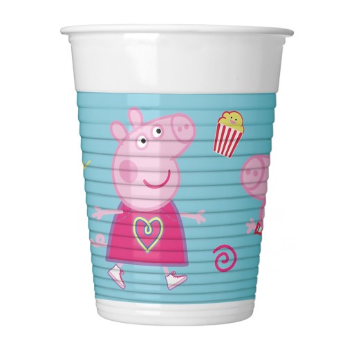 942444 PEPPA PIG ŠÁLKY 200 ML 8 KS GODAN