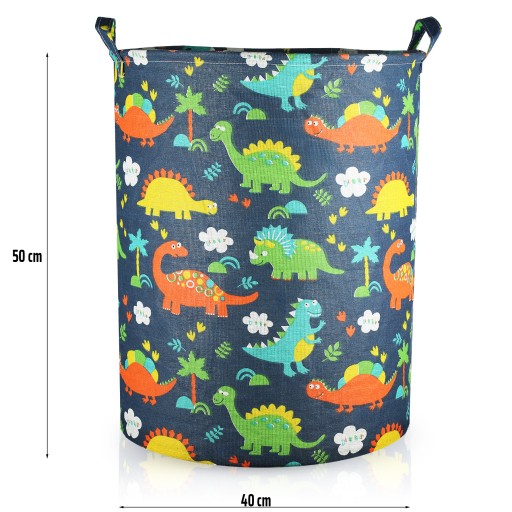 KONTAJNER NA PRÁDLO KOŠÍK HRAČKY KAPACITA TAŠKA SKLADAČNÁ VEĽKÁ XL 60l 40x50cm