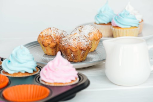 Silikónové košíčky na muffiny Sada 6 ks