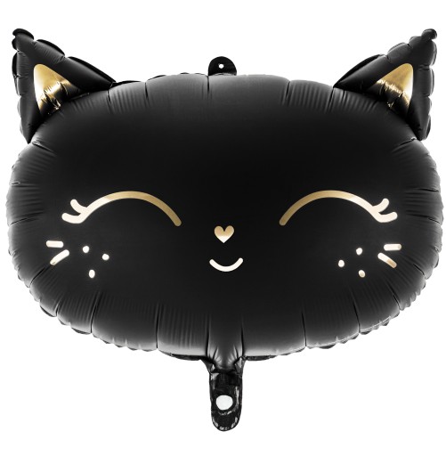 Fóliový balónik Black Kitten - 48*39 cm