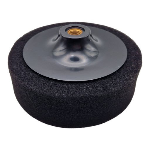 LEŠTIACA HUBKA S MÄKKÝMI ÚPRAVAMI 150MM M14 ČIERNY LEŠTIACI DISK NA LEŠTENIE