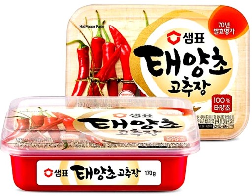 Kórejská pikantná hustá čili pasta Gochujang Kórejská pasta VEGAN 170g SEMPIO