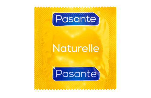 PASANTE NATURELLE latexové kondómy, zvlhčené a klasické, 25 ks.