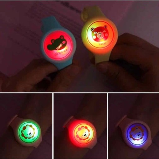 LED silikónové hodinky s čelenkou pre deti - bezpečné