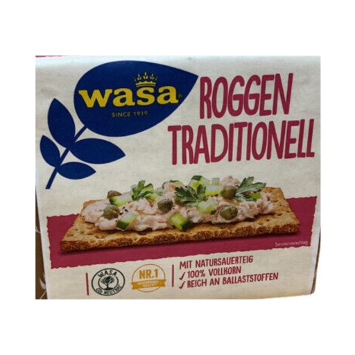 WASA KYSNUTÝ RAŽNÝ CHLIEB 235G