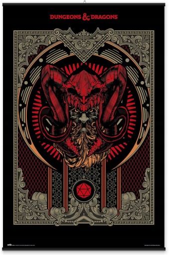 Plagát Dungeons and Dragons Handbook 61x91,5 cm