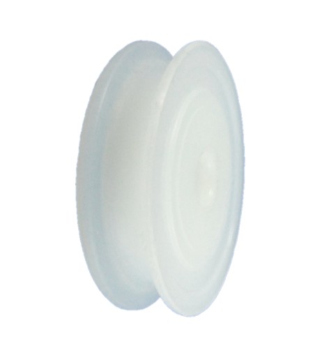 Valček bez ložísk, priemer 60 mm, priemer 10 mm, s priemerom 10 mm
