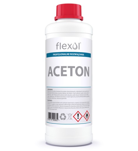 Acetónový odstraňovač technického rozpúšťadla 1L 1000ml