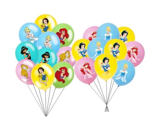PRINCEZNÉ DISNEY ARIEL PRINCEZNÉ BALÓNKY 10 ks