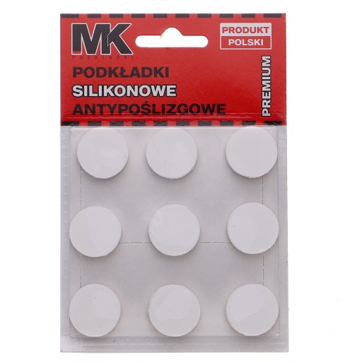 Protišmykové silikónové podložky 22mm 9 kusov