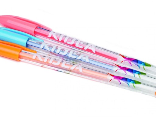 KIDEA FLUORESCENTNÉ GÉLOVÉ PERÁ 6 FARIEB