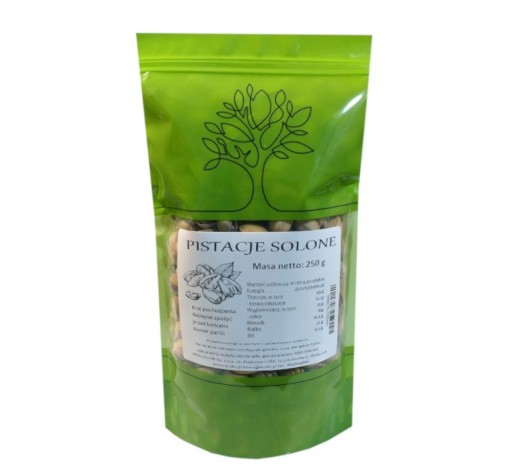 Pražené pistácie 250g solené natural od ECOBI