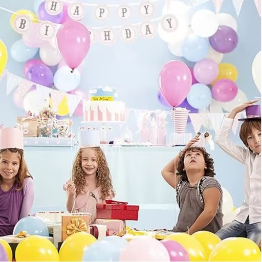Páska GLUE DOTS na balóny a GIRLAND, priehľadná, v rolke 100 kusov