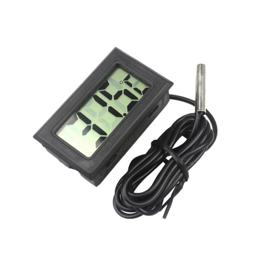 Elektronický teplomer s LCD displejom a sondami