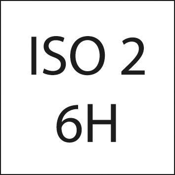 Stredný ručný závitník DIN352 HSS formátu M6