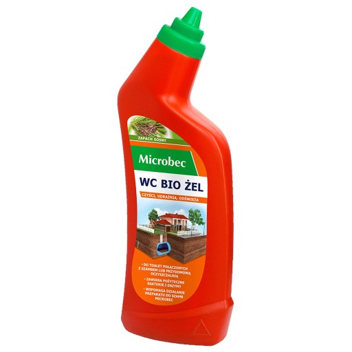 Bros Microbec Bio čistiaci prostriedok na toalety 750 ml