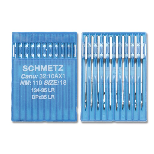 Kožené strojové ihly Schmetz 134-35 110 LR 10 ks